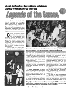 Detroit Northeastern, Warren Woods, Gladwin