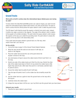 Student Handout - Sally Ride EarthKAM