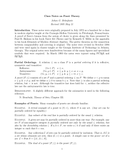 Notes - Georgia Tech Math