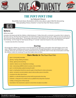 THE POUT-POUT FISH - Pizza Hut BOOK IT!