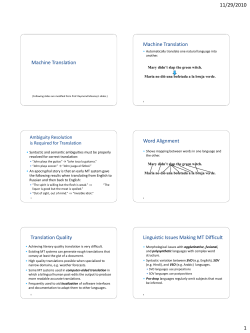 Natural Language Processing