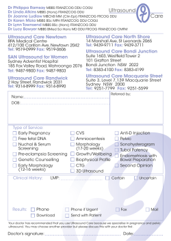here - Ultrasound Care