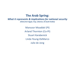 The Arab Spring