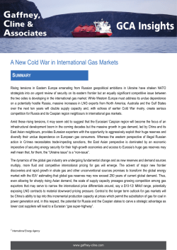 A New Cold War in International Gas Markets