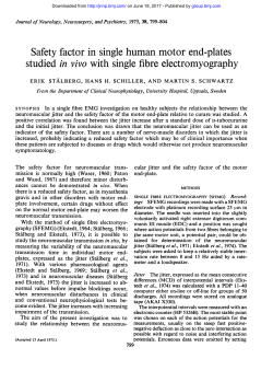 Safety factor in single human motor end-plates studied in