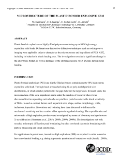 microstructure of the plastic bonded explosive ks32