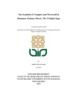 The Symbols of Vampire a Romance Fantasy Movie