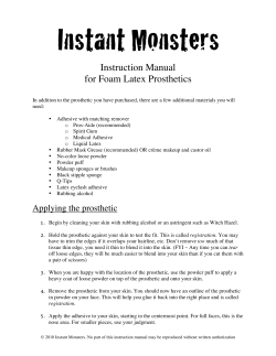 Foam Latex Instructions