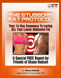 The Stubborn Fat Protocol