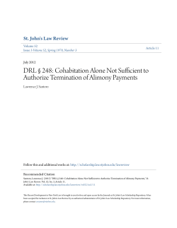 DRL &sect; 248 - St. John`s Law Scholarship Repository