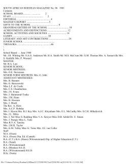Plain Text - Roedean School Archive