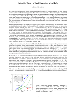 Gutzwiller Theory of Band Magnetism in LaOFeAs