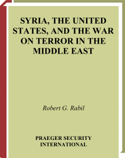 syria, the united states, and the war on terror in the middle