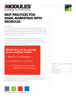 Email Marketing Best Practices