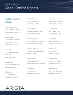 Global Service Depots