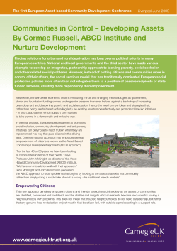 Communities in Control - DePaul University Resources