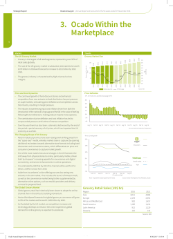 3. Ocado Within the Marketplace - Ocado Group plc Annual Report