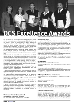 Pages 6 - 7 only - Queensland Corrective Services