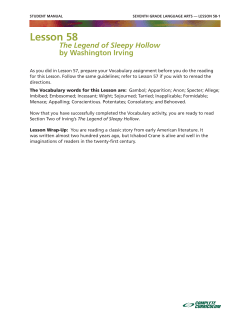 legend of sleepy hollow 2