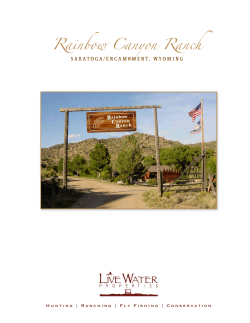 Rainbow Canyon Ranch