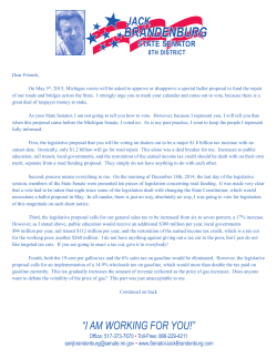 Information on Proposal 15-1, a proposal for
