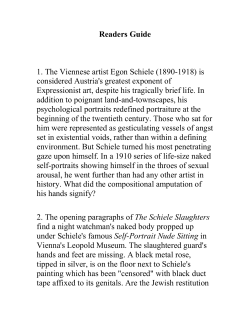 a Reader`s Guide to The Schiele Slaughters!