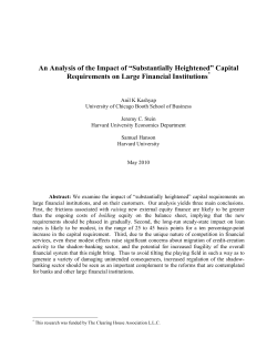 An Analysis of the Impact of &ldquo;Substantially