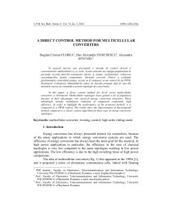 a direct control method for multicellular converters