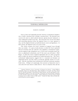 Temporal Imperialism - Penn Law