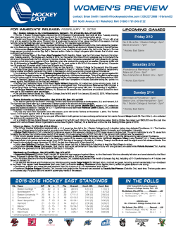 PDF Format - Hockey East