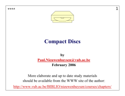 Compact Discs