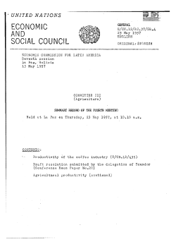 and economic social council