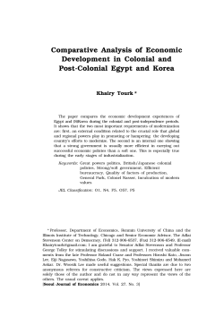 01_Khairy Tourk - Seoul journal of economics