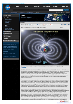 Magnetic Pole Reversal Happens All The (Geologic) Time