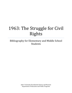 Bibliography - The Struggle for Civil Rights