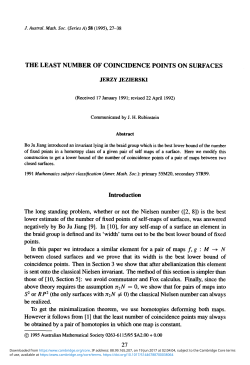 The least number of coincidence points on surfaces