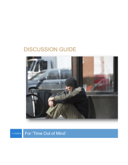 Discussion Guide - National Alliance to End Homelessness