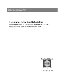 Grenada: A Nation Rebuilding