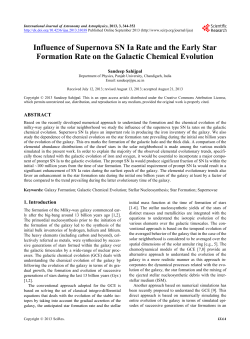 Influence of Supernova SN Ia Rate and the Early Star Formation