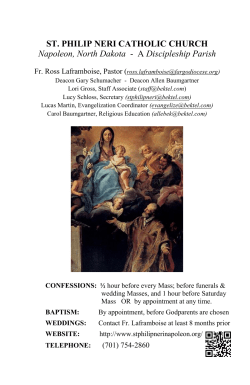 May 10 - St. Philip Neri