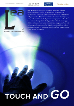 touch and Go - Leonardo Electronic Almanac