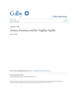 Arruns, Ascanius, and the Virgilian Apollo