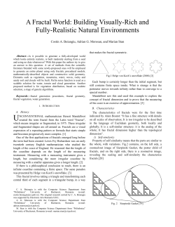 A Fractal World: Building Visually-Rich and Fully