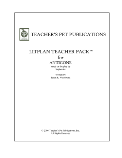 TEACHER`S PET PUBLICATIONS LITPLAN TEACHER PACK&trade; for