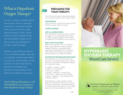 What is Hyperbaric Oxygen Therapy?