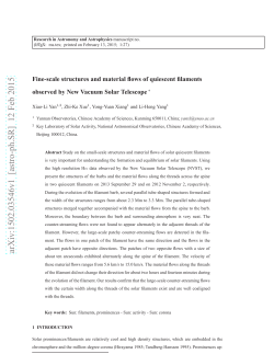 Fine-scale structures and material flows of quiescent filaments