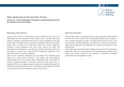 Oslo Peace Process
