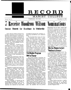 7 Receive Woodrow Wilson dominations