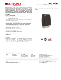 NF3-Nightfall Series - Barron Lighting Group