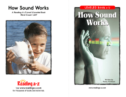 How Sound Works